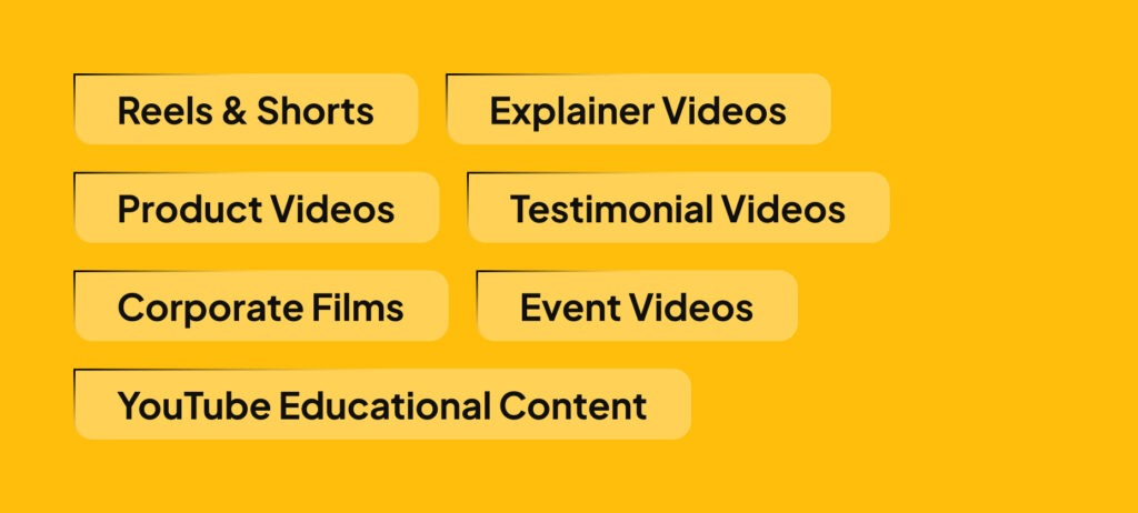 Types of Videos That Are Growing Fast in Ahmedabad