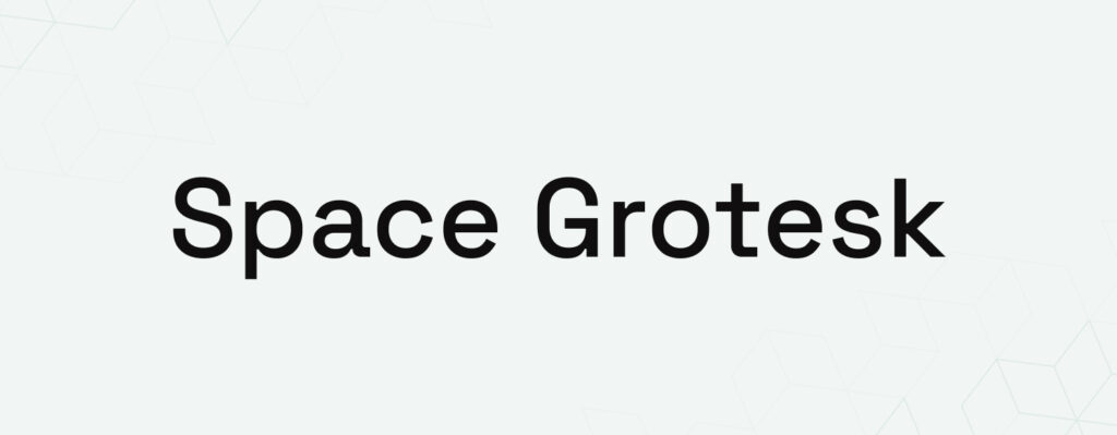 Space Grotesk