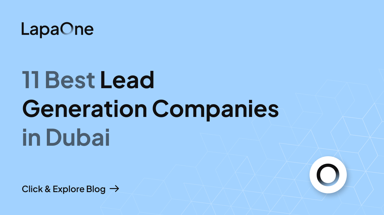 11 Best Lead Generation Companies in Dubai